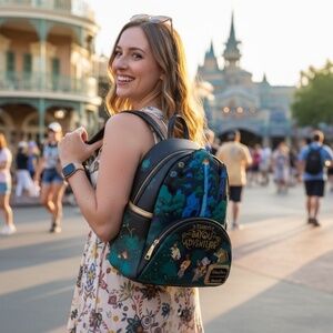 ✨ Disney Loungefly – Tiana’s Bayou Adventure Mini Backpack – NWT